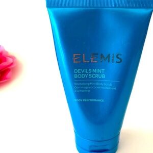 ELEMIS DEVILS MINT BODY SCRUB FOR SHOWER OR BATH REJUVENATION TO TIRED D…